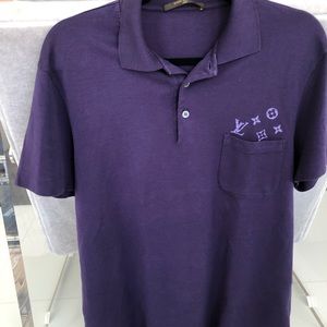 Louis Vuitton Men’s Polo Purple size L